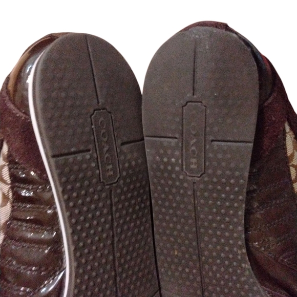 Coach Brown and Tan Sneakers - Picture 9 of 12